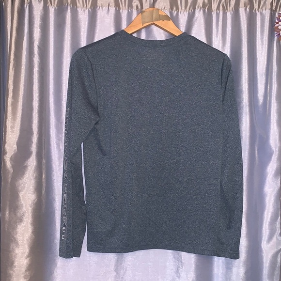 Under Armour YLG Youth Large Long Sleeve Unisex Kids Athletic Fitted Shirt - Picture 4 of 6